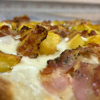 Patate provola e guanciale